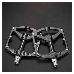 FIVENUM Pedal de Ultra luz Ultra luz Bicicleta Sellado de Sellado Pedal de Aluminio aleación antinkid tacón Piezas de Bicicleta (Color : 2017-12EBK) en oferta