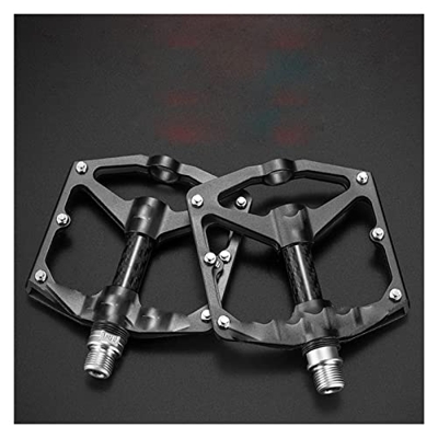 FIVENUM Pedal de Ultra luz Ultra luz Bicicleta Sellado de Sellado Pedal de Aluminio aleación antinkid tacón Piezas de Bicicleta (Color : 2017-12EBK)