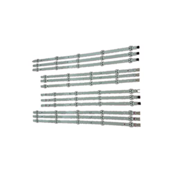 12 PCS LED Falta de retroiluminación Apta for LG TV 47LA620S 6916L-1259A 6916L-1260A 6916L-1261A 6916L-1262A LC470DUE Kits de Cuerpo en oferta