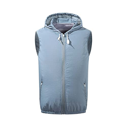 YOGYE Aire Acondicionado Chaquetas de Refrigeración para Al Aire Libre,excelente secado rápido,protección solar y transpirabilidad.la ropa tiene una f características