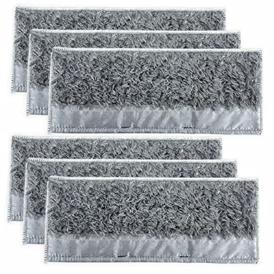 DAMAJIANGM Almohadillas de Repuesto para mopa Seca, 6 uds, Trapos de Barrido Reutilizables, Accesorios de Robot de Barrido para i-Robot Braava Jet M6