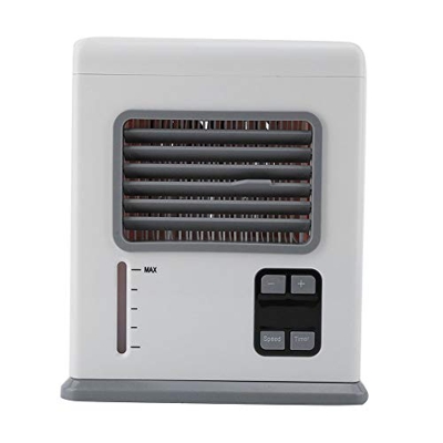 Ventilador Enfriador de Aire, Ventilador de Escritorio Ventilador de Enfriamiento bajo Consumo de Energía Electrodomésticos ABS Premium Fácil de Trans