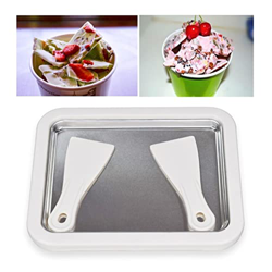 NLBN Maquina de Helados Creador de Helados instantáneos KT con 2 espátulas de Helado Plato de Yogurt de Helado Plato de Yogurt for niños Fiesta en cas características