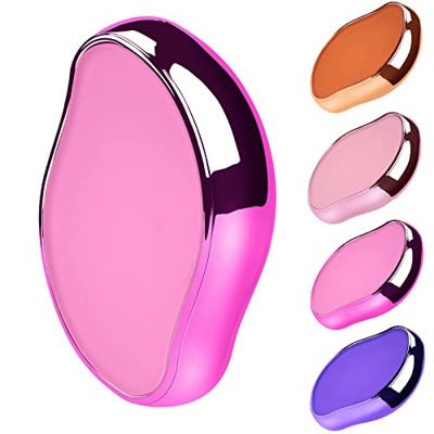 Jadyon Borrador de Pelo de Cristal, Borrador de pelo mágico, herramienta de depilación, Crystal Hair Eraser removedor, Portátil Herramienta Exfoliante