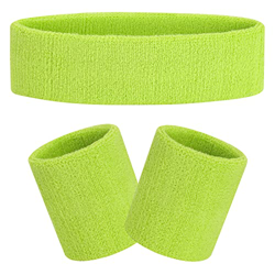 FACATH Conjunto de banda para el sudor de color morado, conjunto de muñequeras de tela de rizo, ejercicio atlético, baloncesto, muñequera, diademas precio