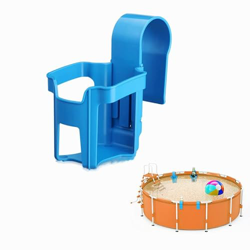 Taotuo Soporte resistente para tazas junto a la piscina que mantiene la bebida fresca, cerveza sin derrames, soporte portátil para botellas sin perfor características
