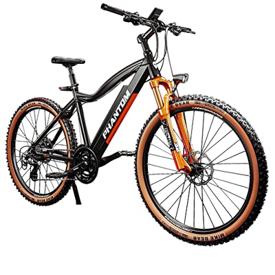 Phantom Instinct X | E-MTB | 29 pulgadas | 10,5 Ah 380 Wh | Bicicleta de montaña eléctrica negra
