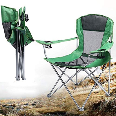 FMOPQ Silla Plegable portátil Barm para IR de excursión, Acampar, Cazar, Ver fútbol, ​​Pescar, Picnic, Barbacoa, Silla Ligera para Acampar