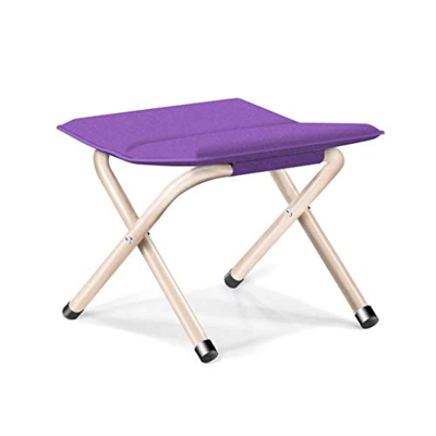 FMOPQ Silla Plegable Púrpura, Silla De Camping Plegable Portátil, Silla De Camping Al Aire Libre Compacta Y Liviana, Silla Plegable Cómoda Y Duradera