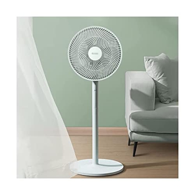 Habiba Ventiladores de pie con Control Remoto Ventilador de Piso con Control Remoto de Pedestal Ajustable oscilante de 3 velocidades para Dormitorio S