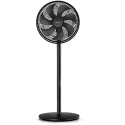 Habiba Ventilador de Pedestal de pie Ventilador de Torre de Motor de CC silencioso Ventilador de 3 velocidades Ajustable 50W 14 '' para Dormitorio y O en oferta