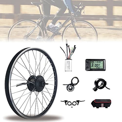 Amick Kit de conversión de Bicicleta eléctrica 20"24" 26"27.5", 28"29" 700c Kit de conversión de Bicicleta eléctrica Kit de Bicicleta eléctrica Hub de