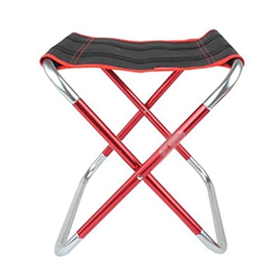 FMOPQ Taburete Plegable Ligero de Aluminio, Taburete Plegable portátil para Exteriores, Silla de Pesca
