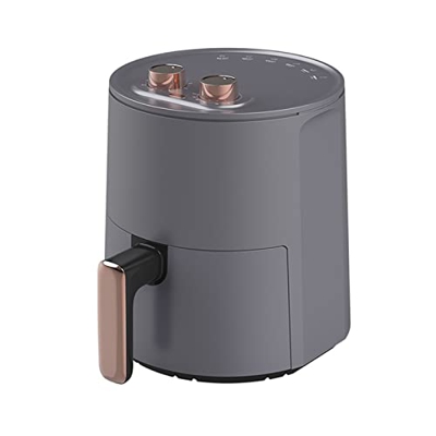 HMTE Freidora Aire doméstico Multifuncional Inteligente Eléctrico 1300W Alta Potencia 360 ° Circulación de Aire Caliente Control Inteligente de Temper