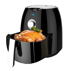Air Fryer Digital 1300W Freidoras eléctricas de aire caliente 4. 5L LCD Temporizador mínimo y apagado automático Reemplace la freidora profunda (Color precio