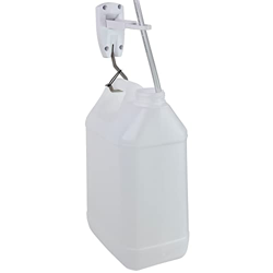 Soporte garrafa aire acondicionado, químicos, productos de limpieza concentrados. Incluye soporte de pared y garrafa 10 Litros. en oferta