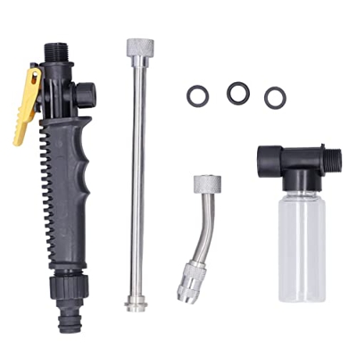 Arandela de chorro Lavadora de boquilla de chorro duradera Rociador de agua multipropósito Rociador de agua de espuma ajustable desmontable de alta pr