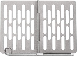 Gridiron Camp plegable y fácil de transportar de acero inoxidable Fire Grill BBQ placa de hierro para barbacoa, red mini ligera y compacta para el cam precio