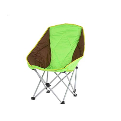 FMOPQ Silla Plegable Ligera para Acampar con Respaldo Alto, compacta y portátil para campamentos al Aire Libre, Viajes, Picnic, Festivales, Caminatas