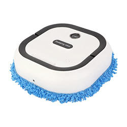 perfk Limpiador de Robot de trapeador doméstico, Recargable por USB Limpieza de Habitaciones Robot silencioso Aspirador de trapeador Robot de Barrido  características