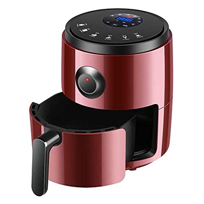 Freidora de aire, con pantalla digital, temporizador y control de temperatura totalmente ajustable para una cocción saludable sin aceite y baja en gra