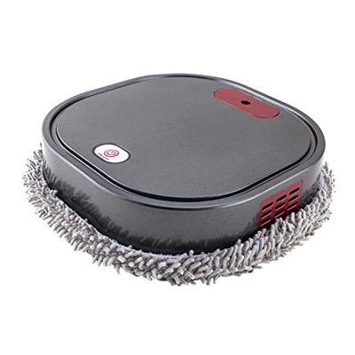 perfk Trapeador robótico automático Trapeador seco y húmedo silencioso Trapeador humidificador Limpiador de Barrido Robot de trapeador doméstico para 