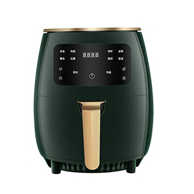 Freidora de aire 4.5L, con tecnología Rapid Air, horno de freidora de aire para uso doméstico, pantalla LED, temporizador de 60 minutos, cesta antiadh