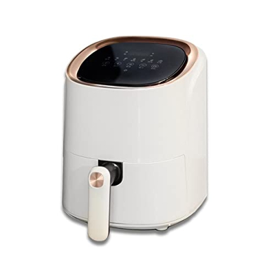 freidora Beige Hogar Gran Capacidad Aire 1400W Multifunción 4L Tridimensional Surround Calefacción L320 * W320 * H345mm