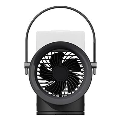BAILEYU Aire Acondicionado Portátil Verano Escritorio Ventilador Aromaterapia 3 Velocidades Enfriador Móvil Humidificador Niebla Fría Luz Nocturna Hog