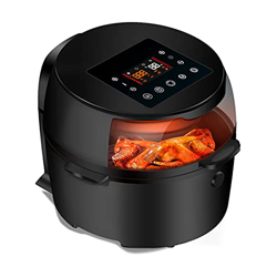 Freidora de aire, cocina visible, inteligente hogar automático multifunción máquina de papas fritas 8L de gran capacidad (modelos prácticos modelo mec en oferta