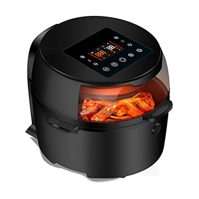 Freidora de aire, cocina visible, inteligente hogar automático multifunción máquina de papas fritas 8L de gran capacidad (modelos prácticos modelo mec