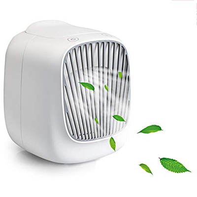 Enfriadores de Aire CPU USB Enfriador de humidificación móvil portátil Refrigeración pequeña Aire Acondicionado Refrigeración por Agua Ventilador eléc