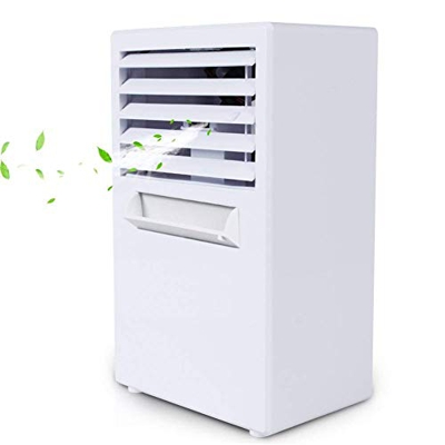 Herramientas de Aire Acondicionado Mini Ventilador de Aire Acondicionado portátil Ventilador Ventilador de Escritorio pequeño para Dormitorio de Ofici