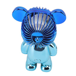 AUNC Ventilador eléctrico, Ventilador de gradiente portátil, Conveniente para Cargar, tamaño pequeño para Uso doméstico en oferta