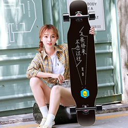 Xinduolei 43"X9 Skateboard 7 Capas Maple Doble Double Kick Estándar y Tricks Mubas (Color : B) precio