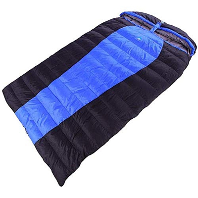 Saco de Dormir para Adultos Double Queen Sacos de Dormir para 2 Personas para Camping, mochilero, Senderismo, Bolsa de Transporte Adicional