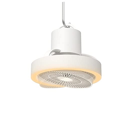 YYBD Ventilador De Camping con Luz Nocturna, 4000 Capacidad, Batería Recargable, Ventilador De Techo para Tienda, Oscilante Automático