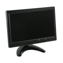 Desconocido Monitor portátil de 10.1 Pulgadas 16:10 HD Soporte de Pantalla de Pantalla Ancha HDMI VGA BNC AV USB for microscopio de cámara de Video L- características