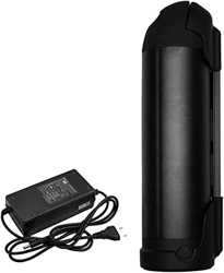 HJXX Bateria Bicicleta Electrica Batería Ebike de 36V 10AH Litio de Litio El Tipo de Botella de batería de Bicicleta eléctrica con Cargador y Soporte  características