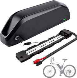 HJXX Bateria Bicicleta Electrica 5 2V 13AH E- Batería de Bicicleta Litio de Litio de litigio Batería de Bicicleta eléctrica con Cargador 2A BMS for ba en oferta