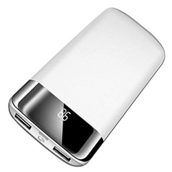 Powerbank 80000mAh Wireless Portátil Pantalla Digital Smartphone Cargador de viaje para smartphones, tablets y más Blanco precio