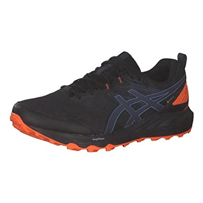 Asics Gel-Sonoma 6 GTX, Trail Running Shoe Hombre, Black/Indigo Fog, 42.5 EU