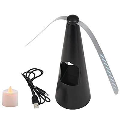 Niktule Ventilador portátil para Moscas - Ventilador Repelente de Moscas portátil,Ventilador de Mosca portátil con Ventilador de Hoja Suave, cómodo de