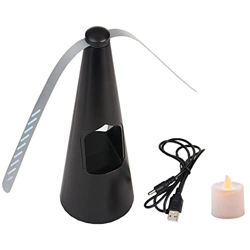 ulapithi Ventilador Repelente de Moscas para Exteriores - Ventilador Repelente de Moscas portátil - Herramienta portátil para atrapar Moscas, Ventilad precio