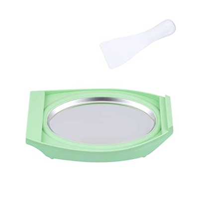 Máquina de yogurt salteada Mini máquina de hielo frito de hielo frito for niños frutas fritas fritas bandeja de hielo frito (Color : A, Size : 1)