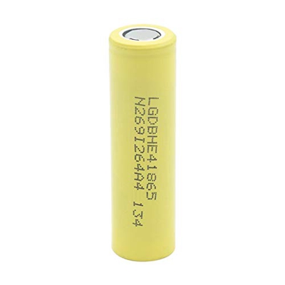 Zpure 3.7v 2500mah 18650 Batería, 35A Paquete de batería HE4 de Alto Drenaje para Linterna Power Bank 1Pc