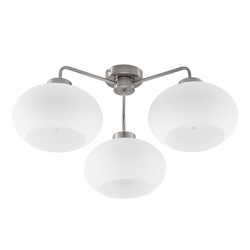 Lindby Navidia plafón, pantalla de vidrio opalino características