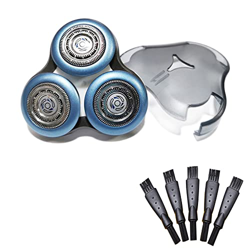 Jerilla Cabezal de Repuesto para Afeitadora Cabezales de Afeitado Cuchillas con 5 Cepillos Compatible con Philips Afeitadoras Eléctricas Serie 7000/90 en oferta