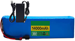 stdpcxz 36V 12Ah Batería De Litio, Batería De Bicicleta Eléctrica, para Monociclo Eléctrico De Auto Equilibrio Scooter, con BMS + Cargador 36V 14Ah en oferta