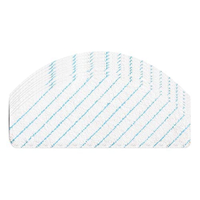 Ajuste para Ecovacs T8 Series Accesorios Limpieza desechable Robot de Tela Robot Aspirador Mop Pads Piezas de Repuesto de Barrido (Color : Light Green